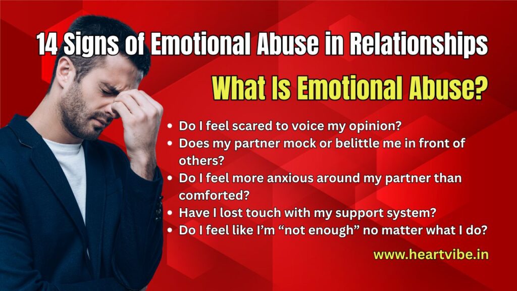 14 Signs of Emotional Abuse in Relationships