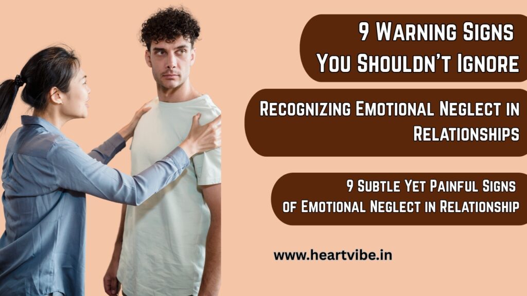 Emotional neglect in relationships