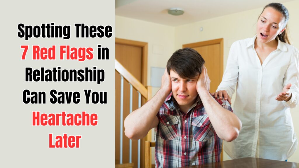 Red flags in a relationship