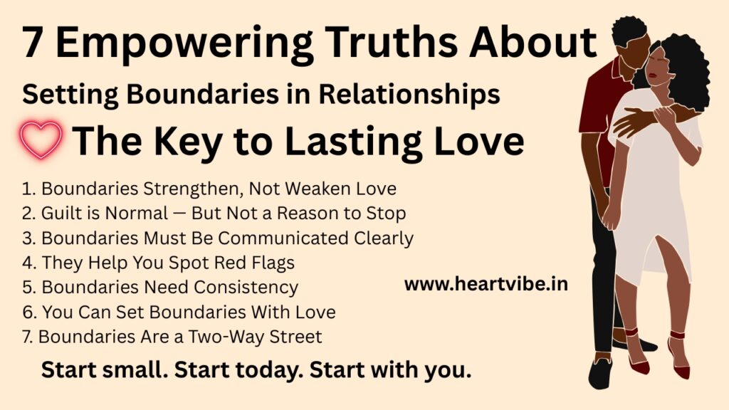 Setting Boundaries in Relationships