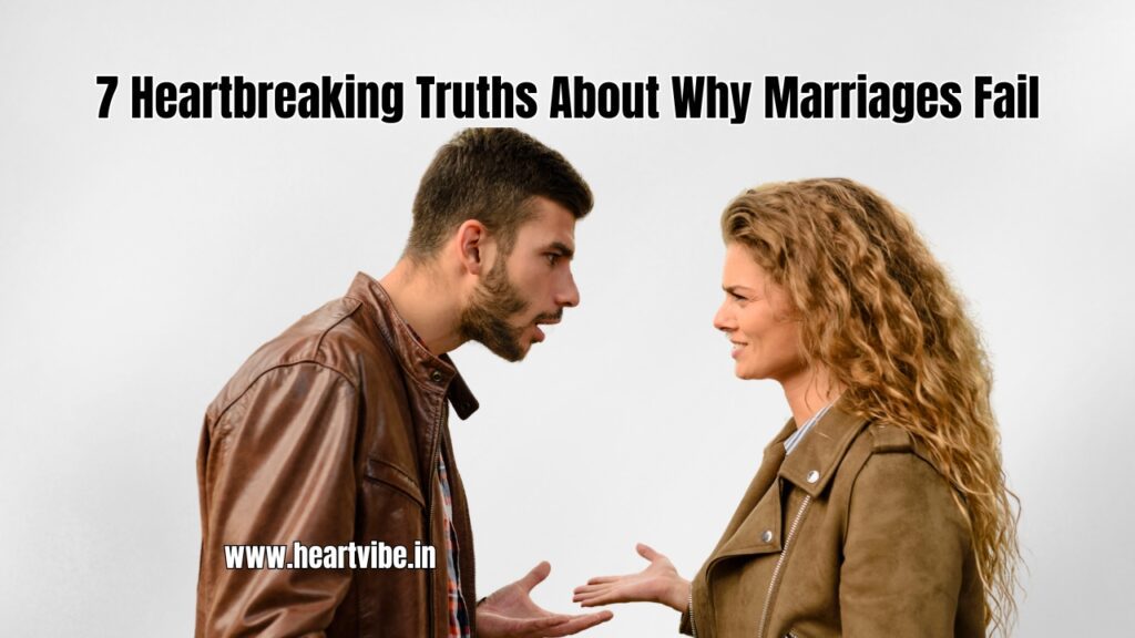 Why Marriages Fail