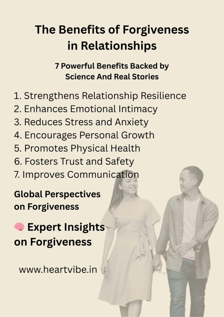 benefits of forgiveness in relationships
