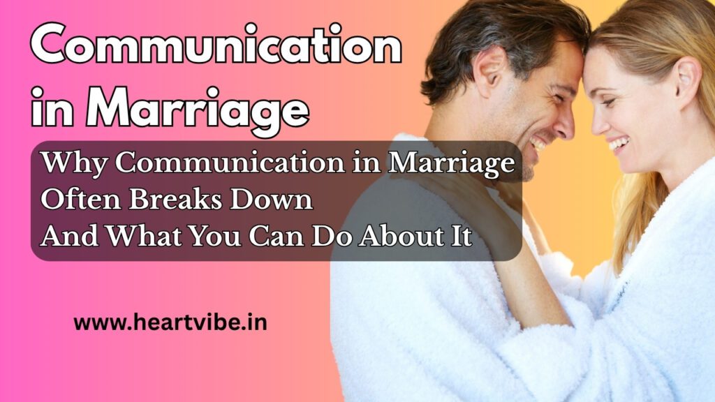 communication in marriage